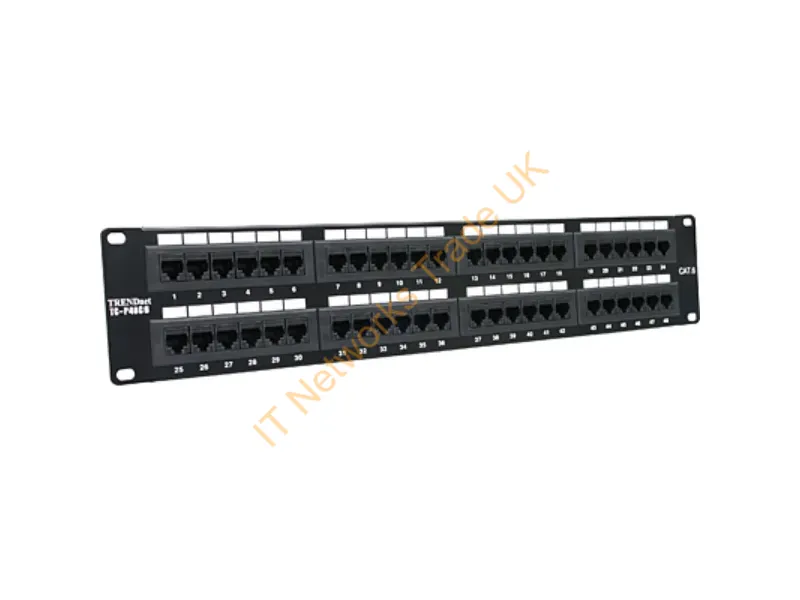 TC-P48C6 - Trendnet 48-Port Cat6 Unshielded Patch Panel