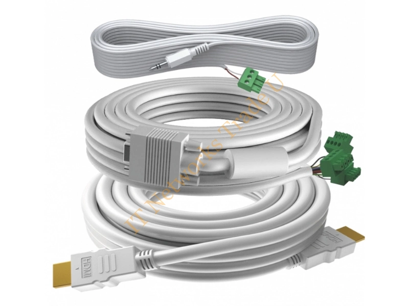 Vision TC3-PK15MCABLES 15m VGA (D-Sub) VGA (D-Sub) White VGA cable Video Cable