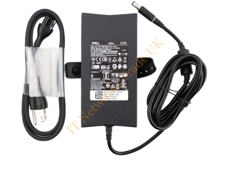 TC887 Dell 130Watt 3 Prong AC Adapter Power Adapter