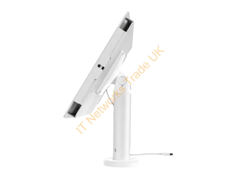 TCDP01W102IPDSW - Compulocks iPad 10.2" Space Enclosure Tilting Stand 8" White