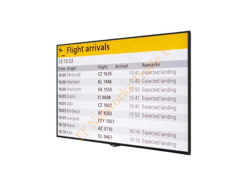 TD-P433E - Toshiba TD-P433E Digital signage flat panel 43" LED Full HD Wi-Fi Black signage display LED TV
