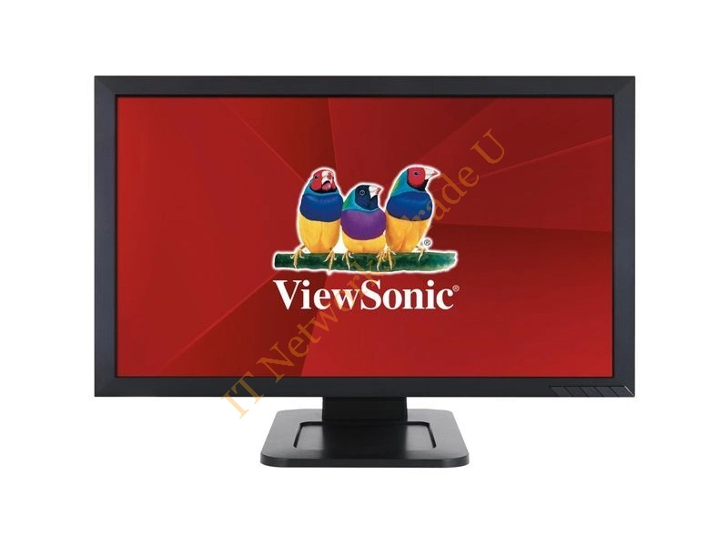 TD2421 - Viewsonic TD2421 24" 1920 x 1080pixels Dual-touch Multi-user Black touch screen monitor