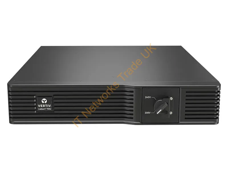TDU-4000RTL630 - Vertiv Liebert Tdu-4000Rtl630 Uninterruptible Power Supply (Ups) 4 Kva 4000 W 10 Ac Outlet(S)