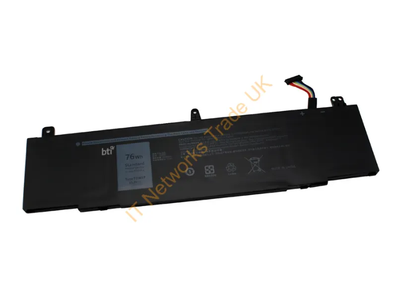 TDW5P-BTI - Bti Tdw5P- Industrial Rechargeable Battery Lithium-Ion (Li-Ion) 4840 Mah 15.2 V