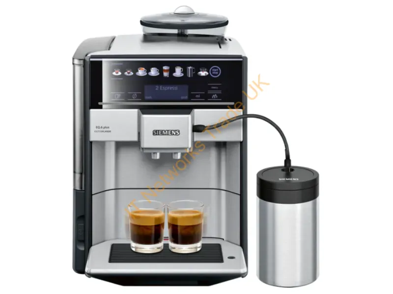 TE657F03DE - Siemens EQ.6 plus Fully-auto Espresso machine 1.7 L