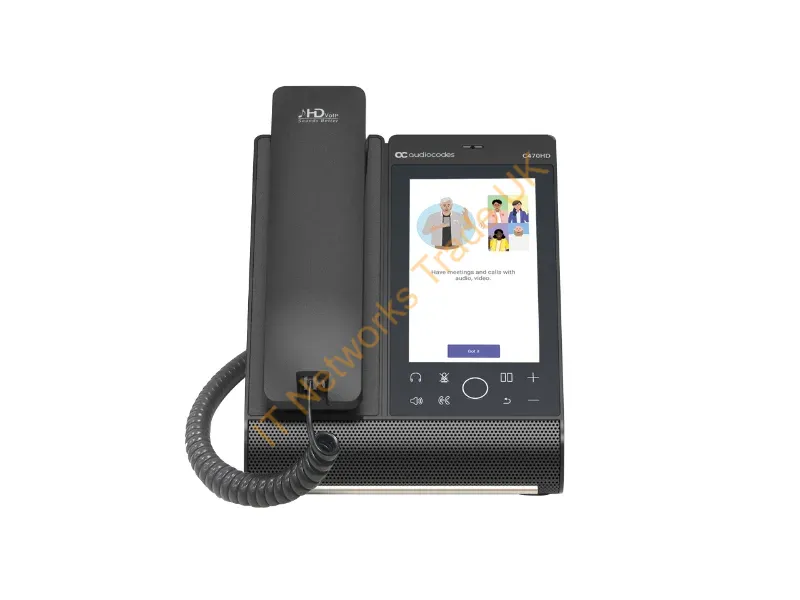 TEAMS-C470HD - Audiocodes C470Hd Ip Phone Black Tft
