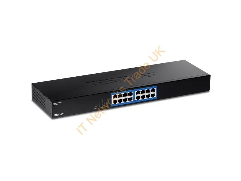 TEG-S17 - Trendnet Teg-S17 Network Switch Gigabit Ethernet (10/100/1000) Black