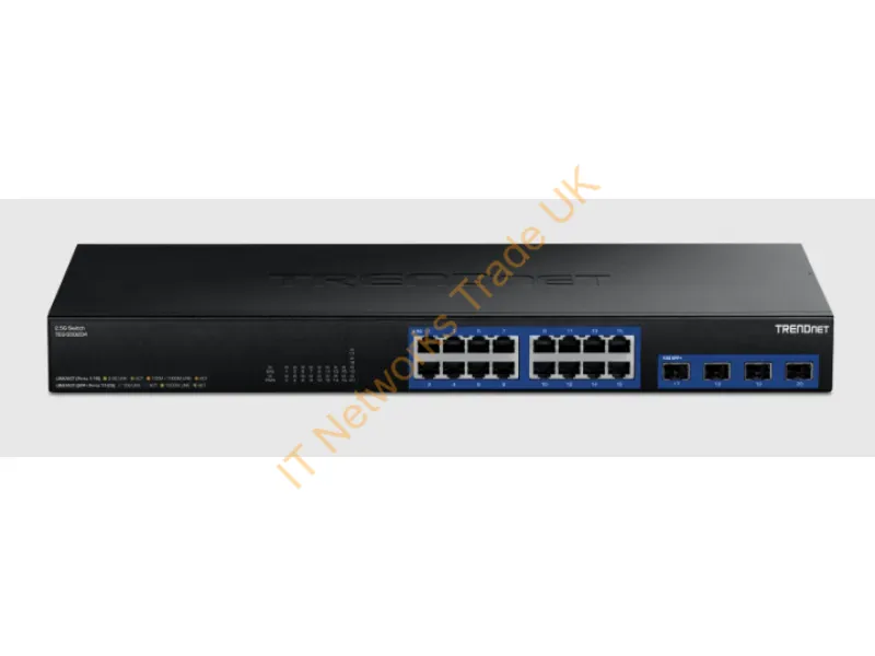 TEG-S50204 - Trendnet Teg-S50204 Network Switch Unmanaged 2.5G Ethernet (100/1000/2500) Desktop Black