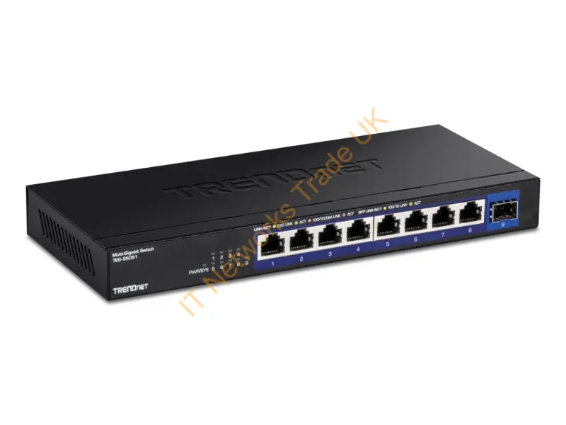 TEG-S5091 - Trendnet Teg-S5091 Network Switch Unmanaged 2.5G Ethernet (100/1000/2500)