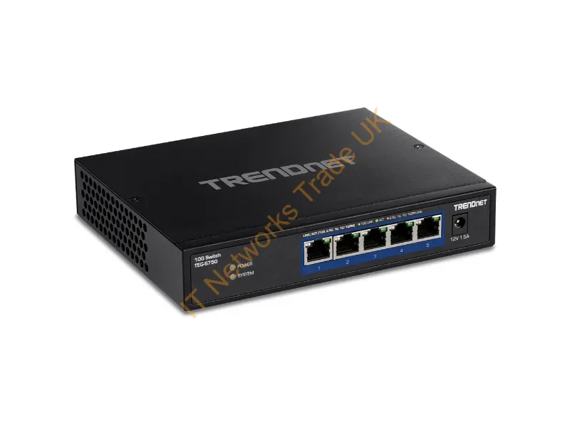 TEG-S750 - Trendnet Teg-S750 Network Switch 10G Ethernet (100/1000/10000) Black