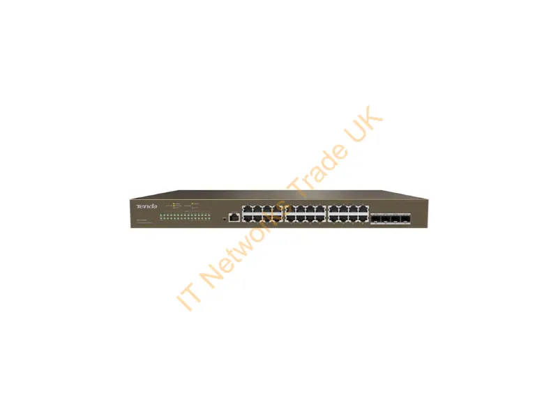 TEG5328F - Tenda Teg5328F Network Switch Managed L3 Gigabit Ethernet (10/100/1000) 1U Black