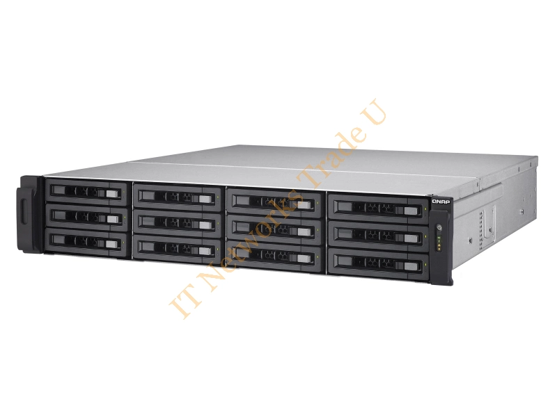 TES-1885U-D1521-16GR-US QNAP TES-1885U-D1521-16GR-US Intel Xeon Processor D-1521 2.4GHz/ 16GB RAM/ 6GbE/ 18SATA3/ 18-Bay 2U Rackmount- Network Storage Server (NAS) for Enterprise Network Storage System
