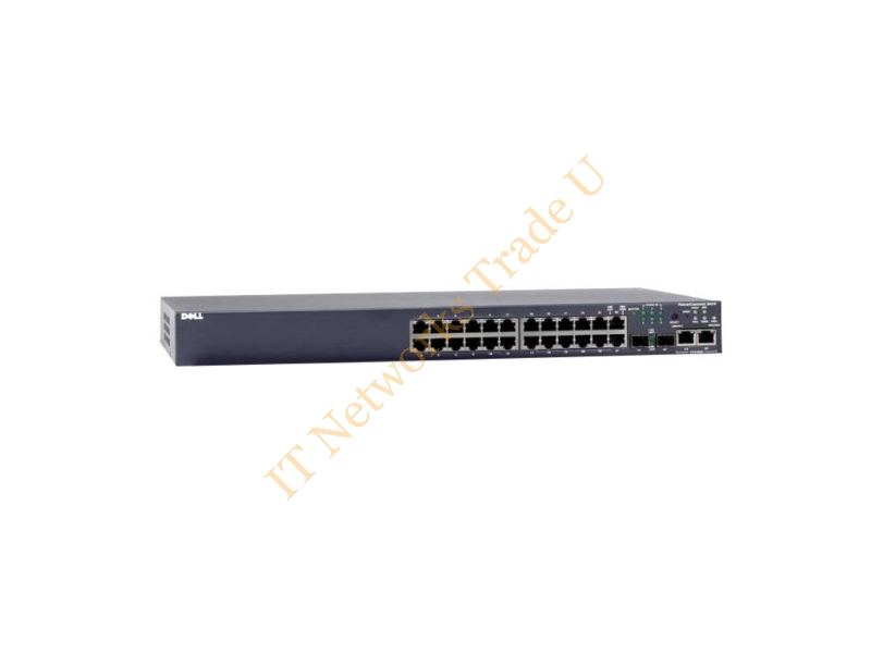 TF096 Dell PowerConnect 3424 24-Ports 10/100 Fast Ethernet Network Switch