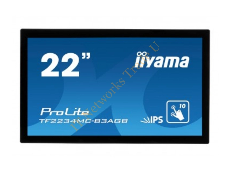 TF2234MC-B3AGB - iiyama ProLite TF2234MC-B3AGB 21.5" 1920 x 1080pixels Multi-touch Multi-user Black touch screen monitor