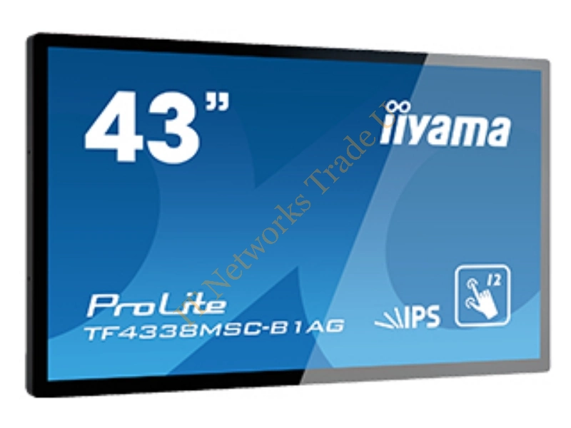TF4338MSC-B1AG - iiyama TF4338MSC-B1AG Interactive flat panel 42.5" LED Full HD Black signage display LED TV
