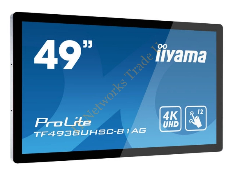 TF4938UHSC-B1AG - iiyama ProLite TF4938UHSC-B1AG Interactive flat panel 48.5" LED 4K Ultra HD Black LED Monitors