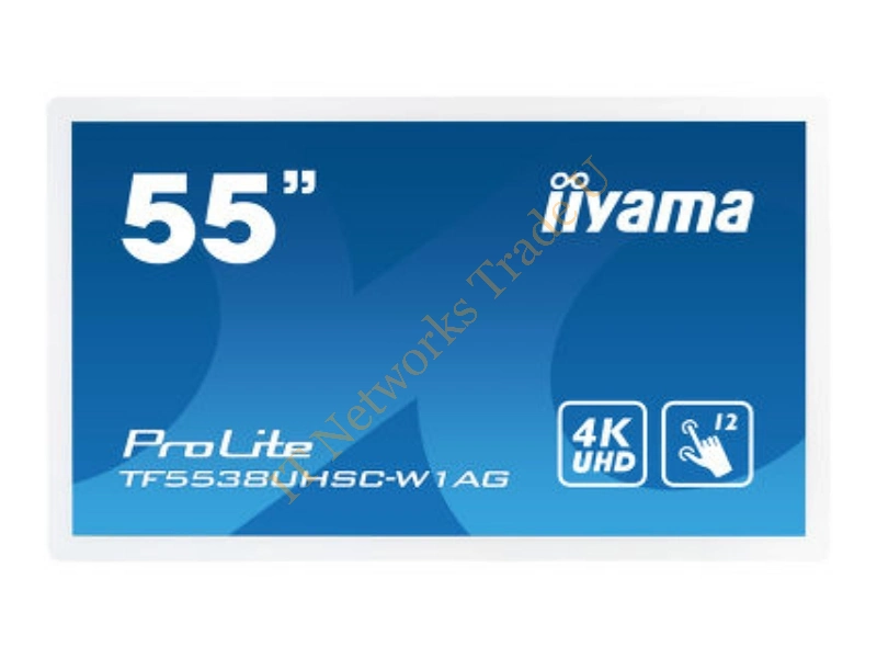 TF5538UHSC-W1AG - iiyama ProLite TF5538UHSC-W1AG 3840 x 2160pixels Multi-touch Multi-user White touch screen monitor