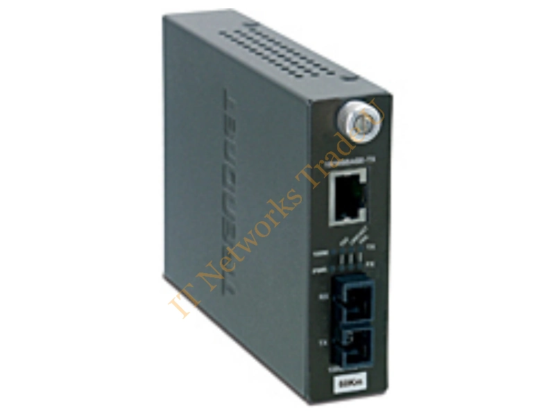 TFC-110S60i - Trendnet TFC-110S60I 200Mbit/s 1310nm Single-mode network media converter Networking
