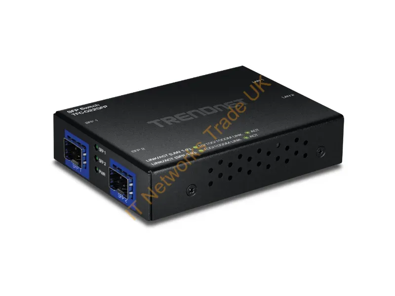 TFC-G22SFP - Trendnet Tfc-G22Sfp Network Switch Unmanaged Gigabit Ethernet (10/100/1000) Black