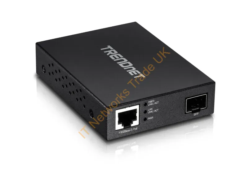 TFC-PGSFP - Trendnet Tfc-Pgsfp Network Media Converter 2000 Mbit/S Black