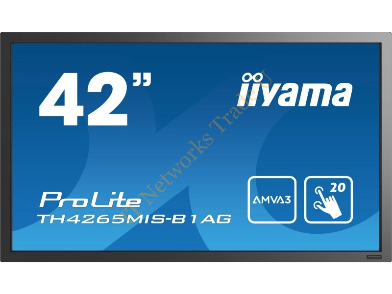 TH4265MIS-B1AG - iiyama ProLite TH4265MIS-B1AG 42" 1920 x 1080pixels Multi-touch Black touch screen monitor