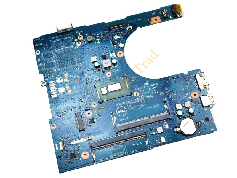 THKRW Dell System Board with AMD A6-7310 2.00GHz for Inspiron 5755 5555 Laptop Motherboard