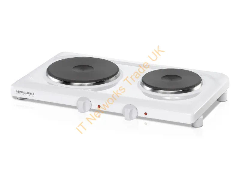 THL2597 - Rommelsbacher THL 2597 hob White Countertop Sealed plate 2 zone(s)