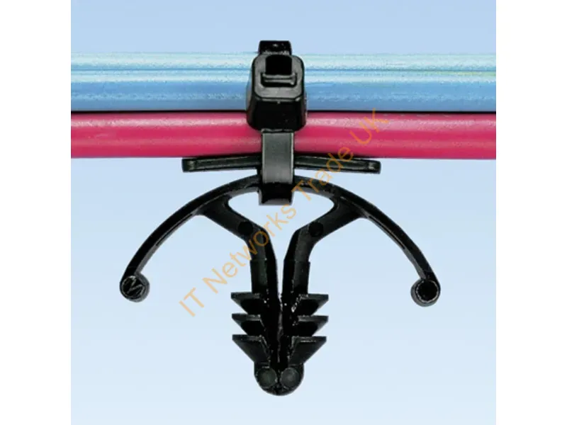 THM1SC-M30 - Panduit Thm1Sc-M30 Cable Tie Mount Black Nylon 1000 Pc(S)