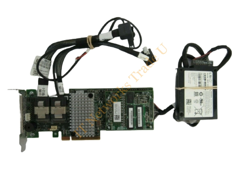 THP56 Dell LSI 9265-8I MegaRAID PCI-Express 2.0 X8 2X Mini-SAS 1GB Cache RAID Controller with Battery