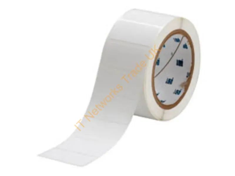 THT-17-422-3 - Brady 14942 White Self-Adhesive Printer Label