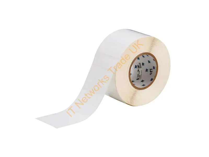 THT-18-422-3 - Brady People Id Toughbond Label-Making Tape Black On White