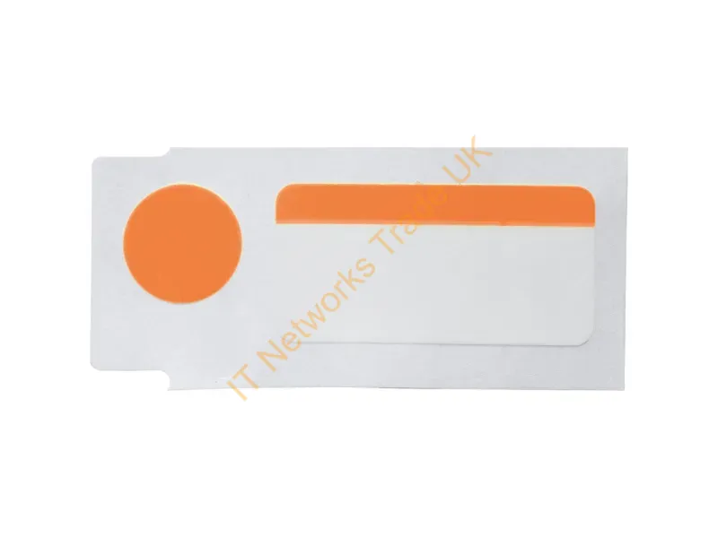 THT-250-494-OR - Brady People Id Tht-250-494-Or Printer Label Orange, White Self-Adhesive Printer Label