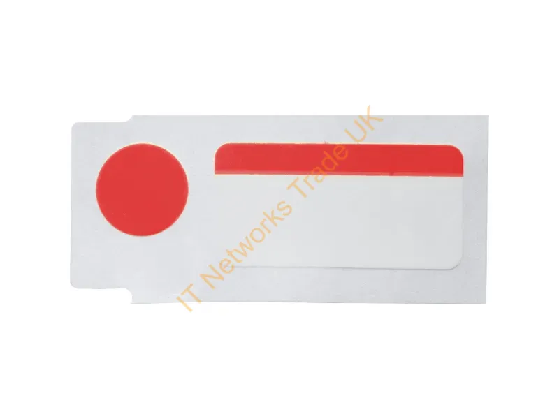 THT-250-494-RD - Brady People Id Tht-250-494-Rd Printer Label Red, White Self-Adhesive Printer Label