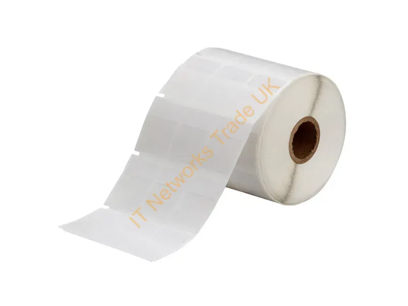 THT-9-427-2.5-SC - Brady People Id Tht-9-427-2.5-Sc Printer Label Transparent, White Self-Adhesive Printer Label