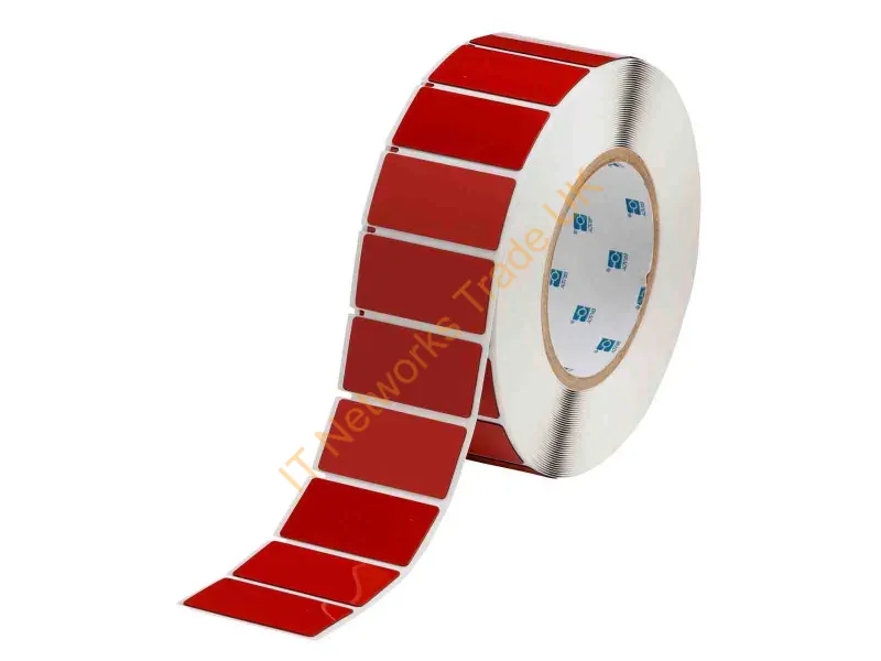 THTEP-173-593-.5RD - Brady People Id Thtep-173-593-.5Rd Printer Label Red Self-Adhesive Printer Label