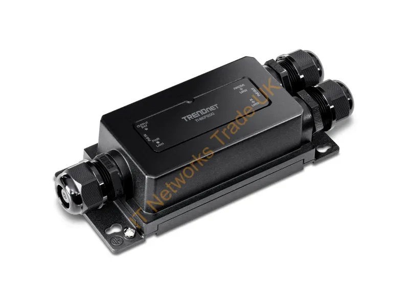 TI-BEP200 - Trendnet Ti-Bep200 Network Extender Network Transmitter & Receiver Black 10, 100, 1000 Mbit/S