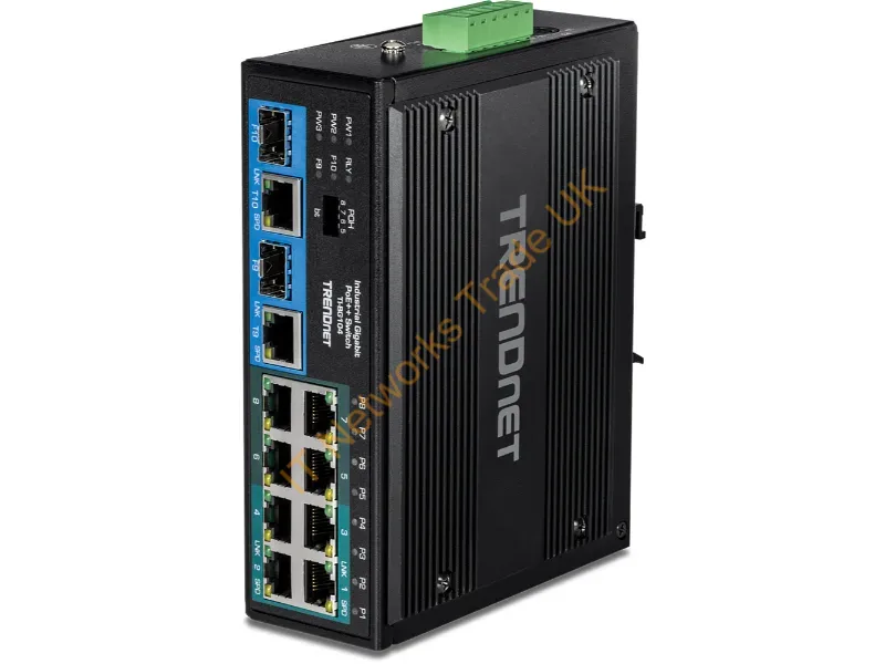 TI-BG104 - Trendnet Ti-Bg104 Network Switch Unmanaged Gigabit Ethernet (10/100/1000) Power Over Ethernet (Poe) Black
