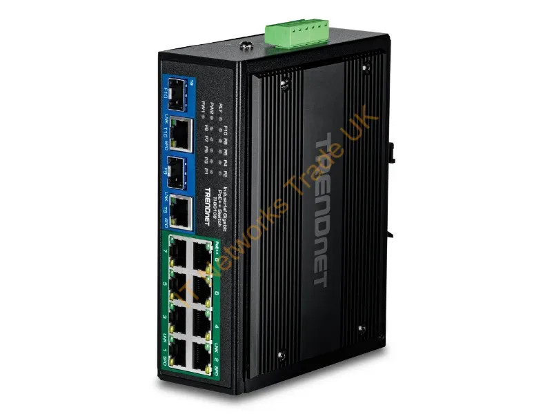TI-BG108 - Trendnet Ti-Bg108 Network Switch Gigabit Ethernet (10/100/1000) Power Over Ethernet (Poe) Black