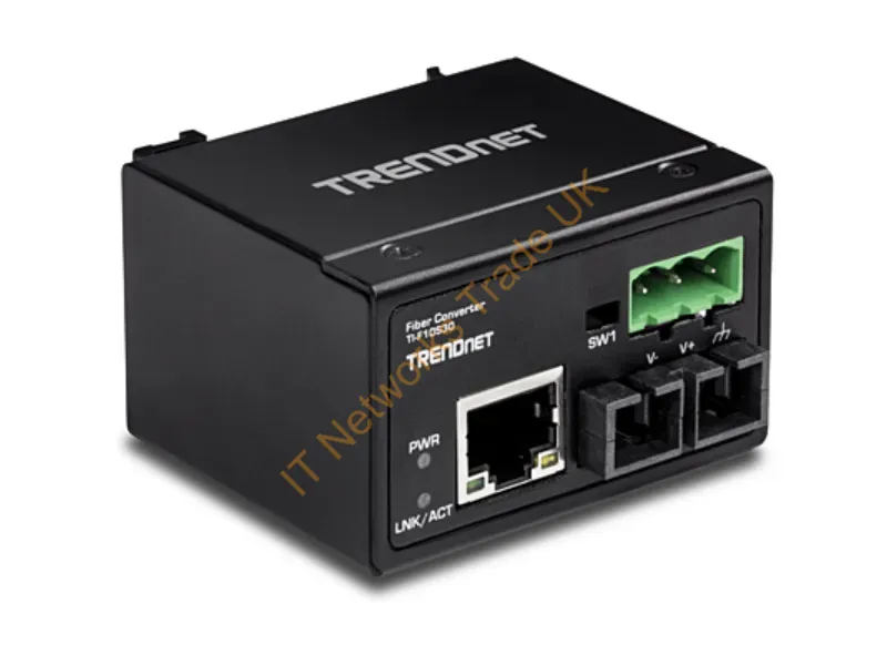TI-F10S30 - Trendnet Ti-F10S30 Network Media Converter 200 Mbit/S 1310 Nm Single-Mode Black