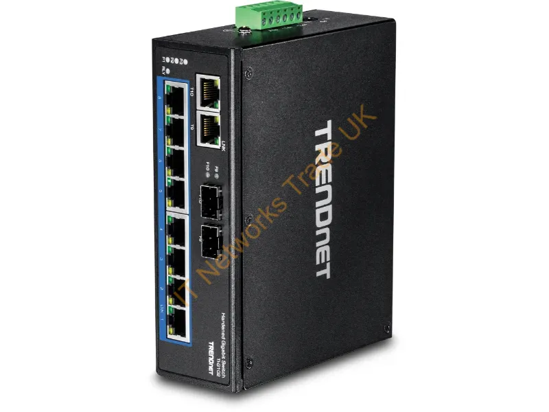 TI-G102 - Trendnet Ti-G102 Network Switch Gigabit Ethernet (10/100/1000) Black