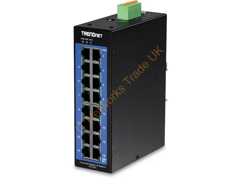 TI-G160I - Trendnet Ti-G160I Managed L2 Gigabit Ethernet (10/100/1000) Black