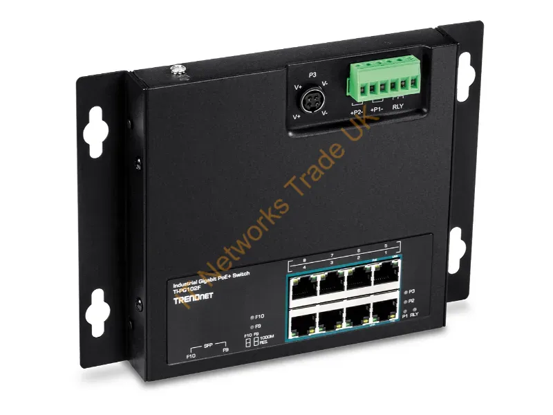 TI-PG102F - Trendnet Ti-Pg102F Network Switch Gigabit Ethernet (10/100/1000) Power Over Ethernet (Poe) Black