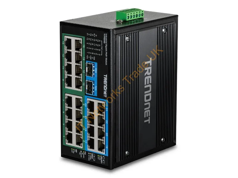 TI-PG262 - Trendnet Ti-Pg262 Network Switch Unmanaged Gigabit Ethernet (10/100/1000) Power Over Ethernet (Poe) Black