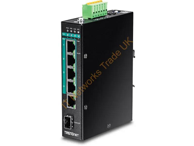 TI-PG541I - Trendnet Ti-Pg541I Managed L2+ Gigabit Ethernet (10/100/1000) Power Over Ethernet (Poe) Black