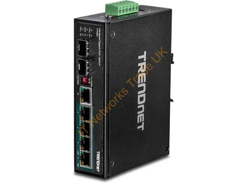 TI-PG62 - Trendnet Ti-Pg62 Network Switch Unmanaged Gigabit Ethernet (10/100/1000) Power Over Ethernet (Poe) Black