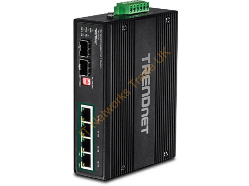 TI-PG62B - Trendnet TI-PG62B Unmanaged network switch L2 Gigabit Ethernet (10/100/1000) Power over Ethernet (PoE) Black network switch