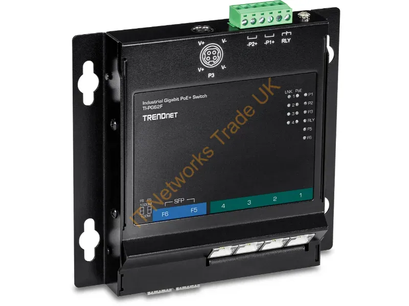 TI-PG62F - Trendnet Ti-Pg62F Network Switch Gigabit Ethernet (10/100/1000) Power Over Ethernet (Poe) Black