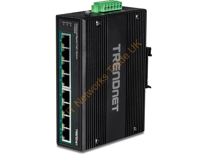 TI-PG80B - Trendnet Ti-Pg80B Network Switch Gigabit Ethernet (10/100/1000) Power Over Ethernet (Poe) Black