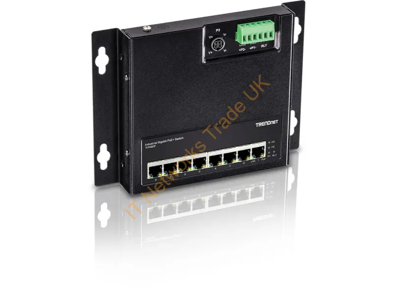 TI-PG80F - Trendnet Ti-Pg80F Network Switch Unmanaged Gigabit Ethernet (10/100/1000) Power Over Ethernet (Poe)