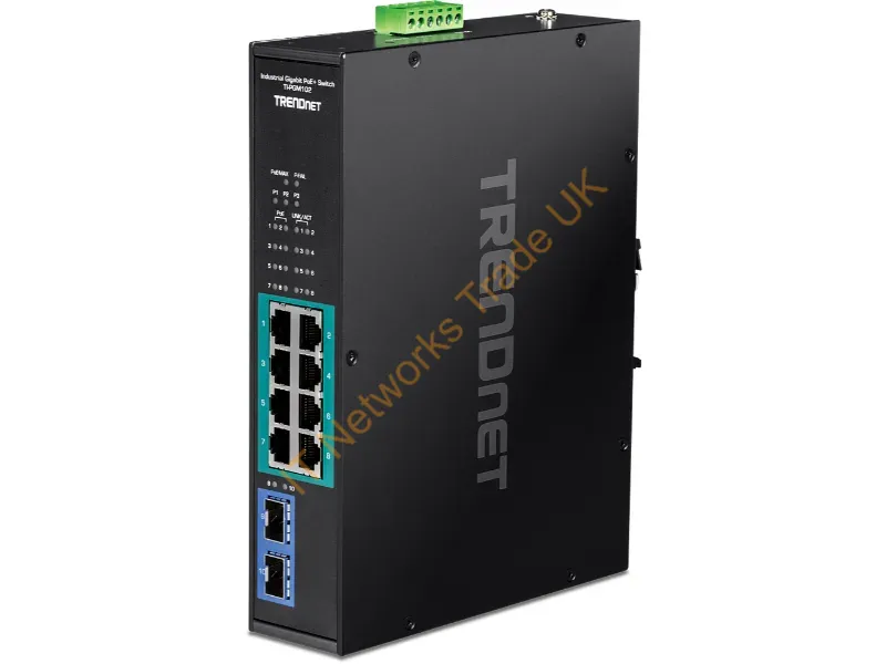 TI-PGM102 - Trendnet Ti-Pgm102 Network Switch Gigabit Ethernet (10/100/1000) Power Over Ethernet (Poe) Black